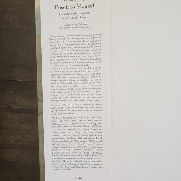 Coffee Table Book Hardcover Fuseli to Menzel Art - Picture 2 of 7